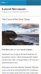 Mobile Screenshot of lateralmovements.com